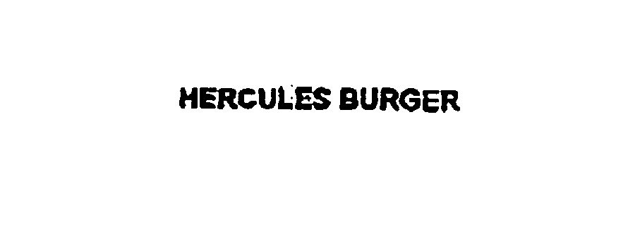  HERCULES BURGER