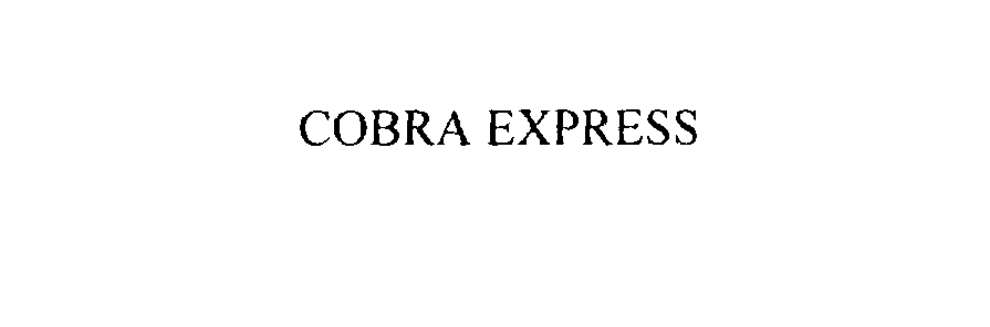  COBRA EXPRESS