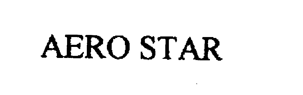 Trademark Logo AERO STAR