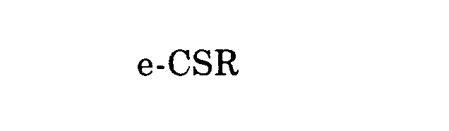  E-CSR