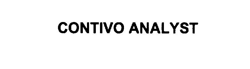  CONTIVO ANALYST