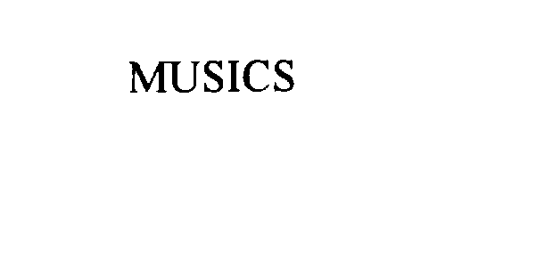 Trademark Logo MUSICS