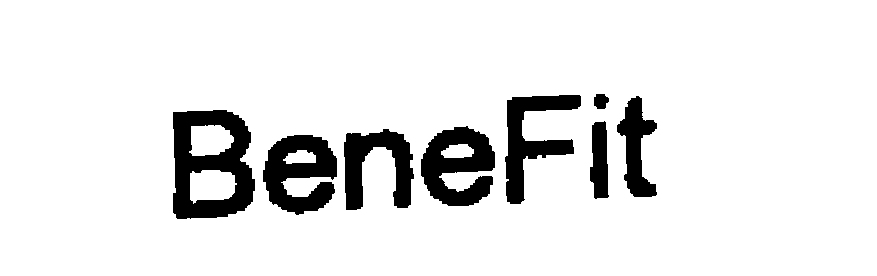 Trademark Logo BENEFIT