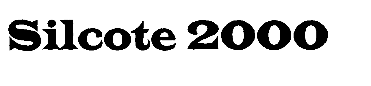 Trademark Logo SILCOTE 2000