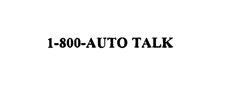  1-800-AUTO TALK