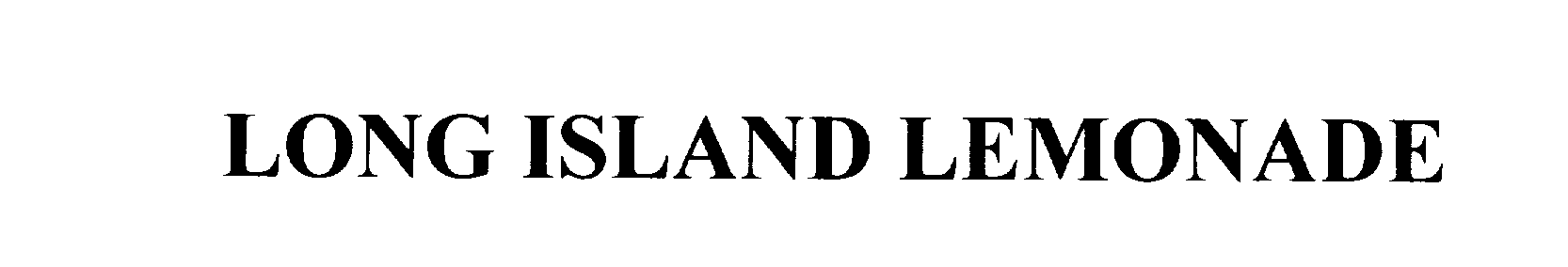  LONG ISLAND LEMONADE
