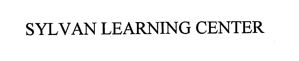 Trademark Logo SYLVAN LEARNING CENTER