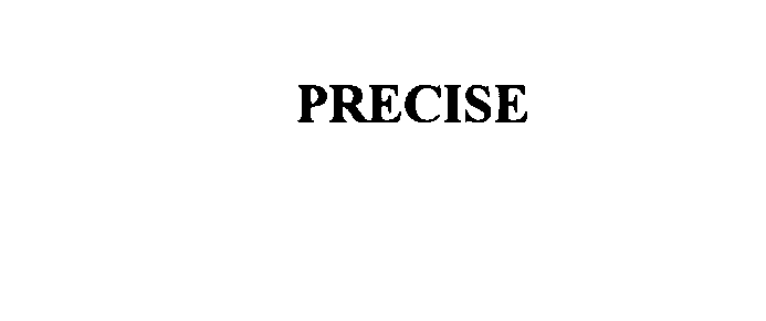 Trademark Logo PRECISE