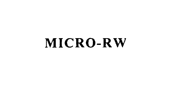  MICRO-RW
