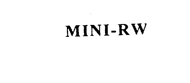  MINI-RW