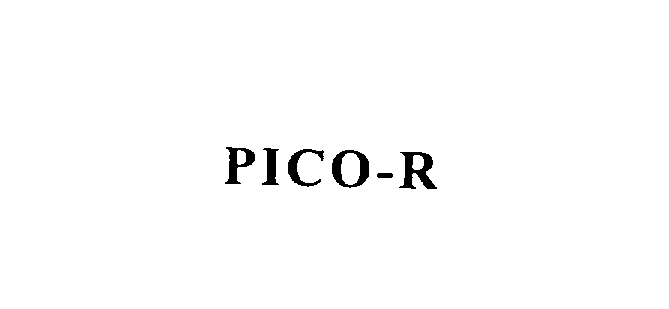 Trademark Logo PICO-R