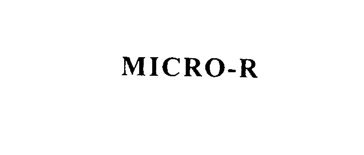  MICRO-R