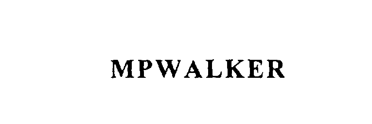  MPWALKER