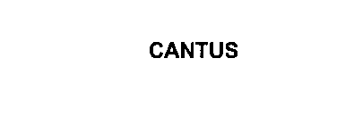 Trademark Logo CANTUS