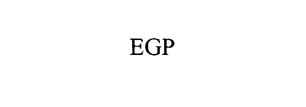 Trademark Logo EGP