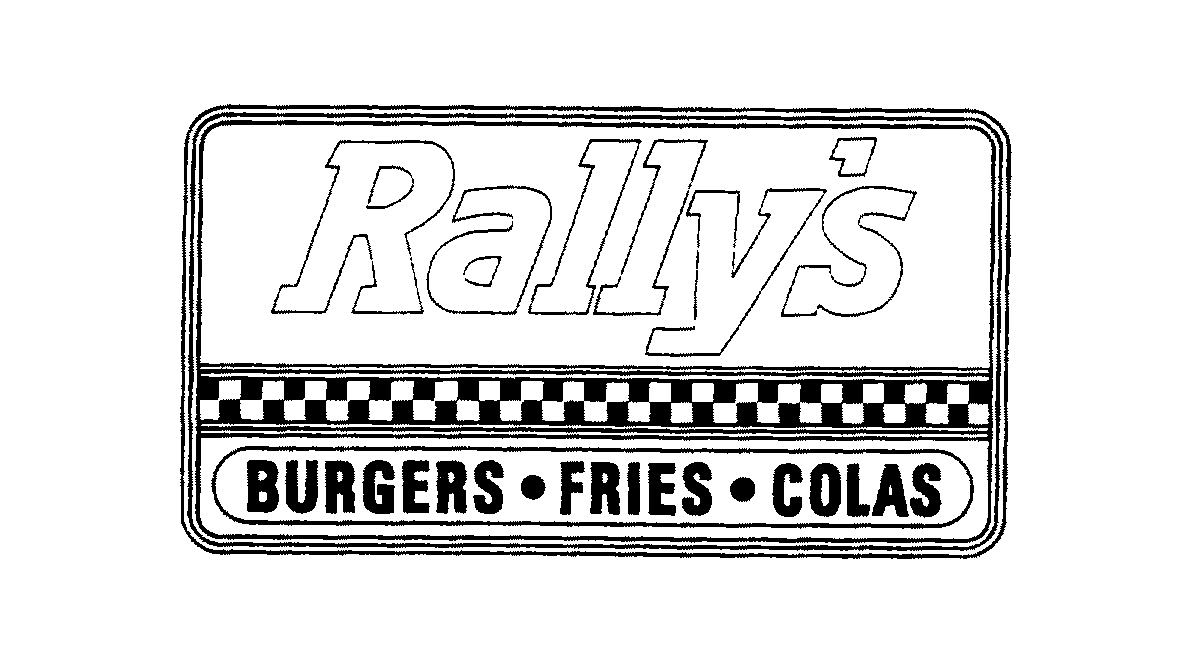 Trademark Logo RALLY'S BURGERS FRIES COLAS