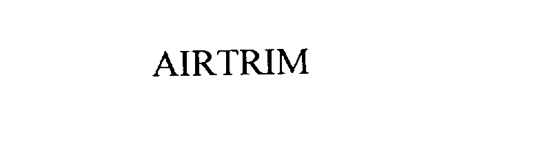 Trademark Logo AIRTRIM