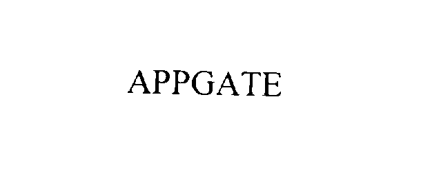 Trademark Logo APPGATE