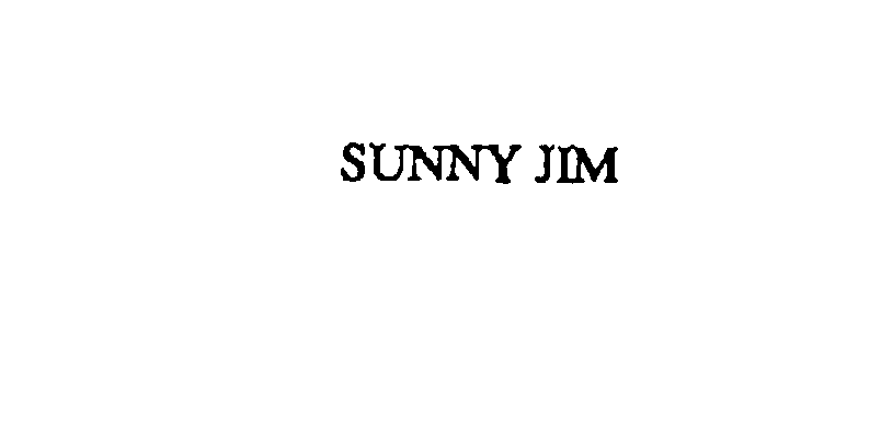 Trademark Logo SUNNY JIM
