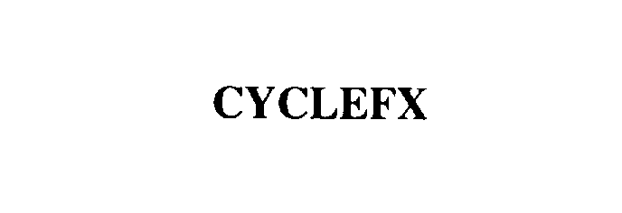 Trademark Logo CYCLEFX
