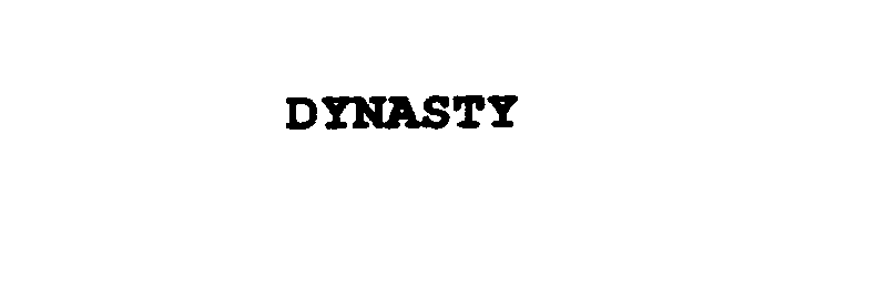  DYNASTY