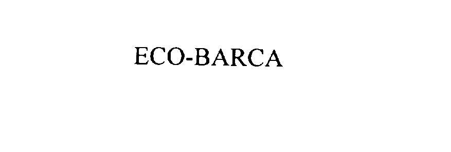  ECO-BARCA