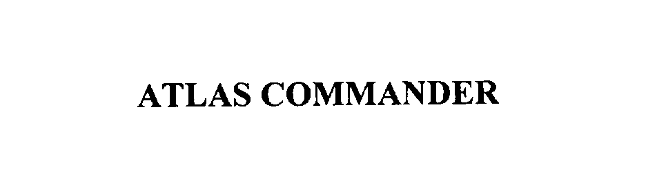  ATLAS COMMANDER