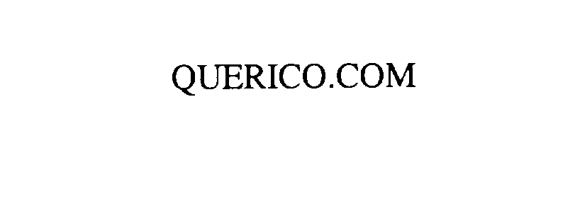 Trademark Logo QUERICO.COM