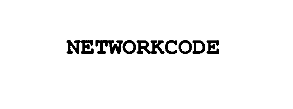 Trademark Logo NETWORKCODE