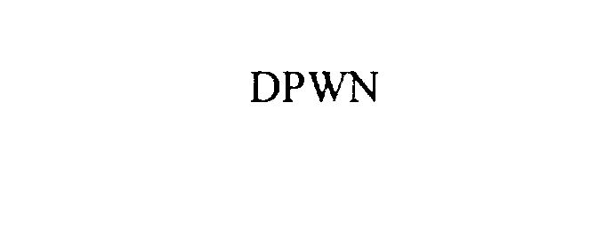 Trademark Logo DPWN