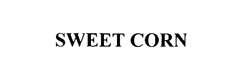 Trademark Logo SWEET CORN