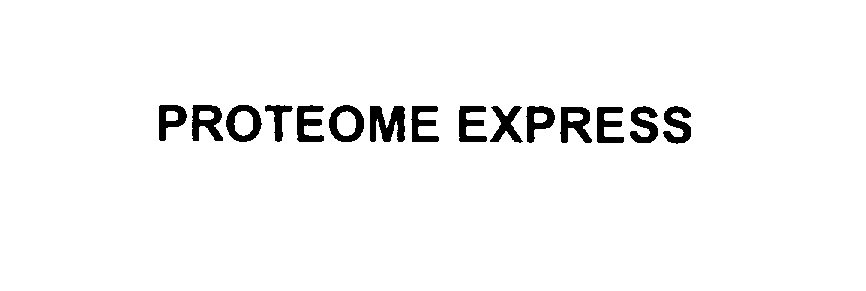  PROTEOME EXPRESS