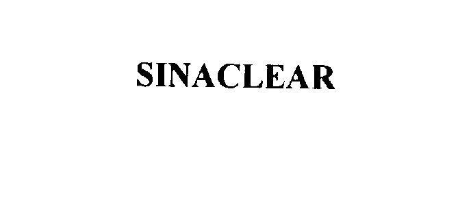  SINACLEAR