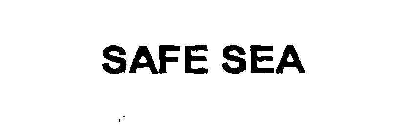 Trademark Logo SAFE SEA