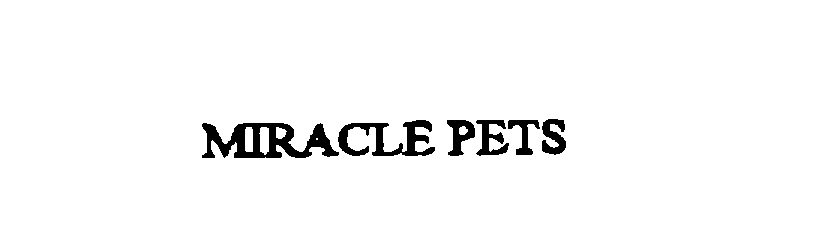  MIRACLE PETS