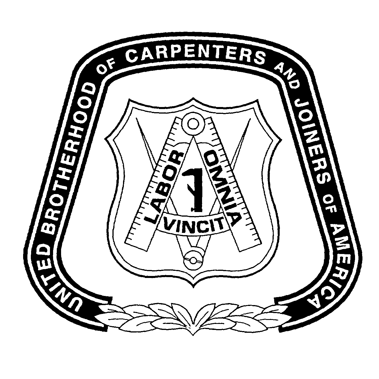 Trademark Logo UNITED BROTHERHOOD OF CARPENTERS AND JOINERS OF AMERICA LABOR OMNIA VINCIT
