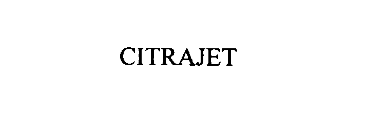 Trademark Logo CITRAJET