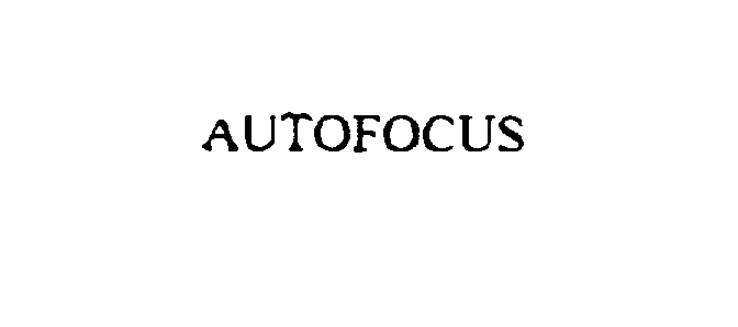  AUTOFOCUS