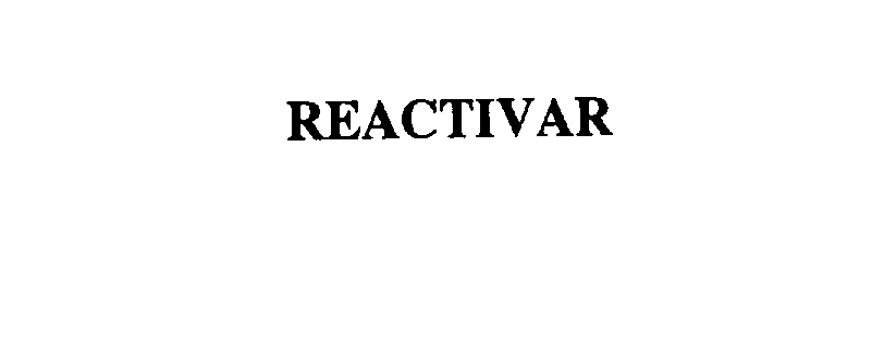 Trademark Logo REACTIVAR
