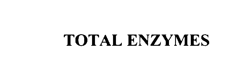 Trademark Logo TOTAL ENZYMES