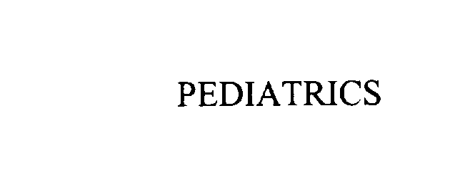 Trademark Logo PEDIATRICS