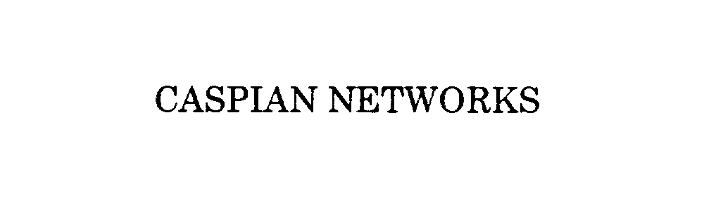 Trademark Logo CASPIAN NETWORKS