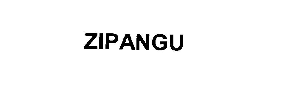 Trademark Logo ZIPANGU