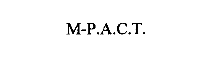 Trademark Logo M-P.A.C.T.