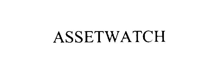 Trademark Logo ASSETWATCH