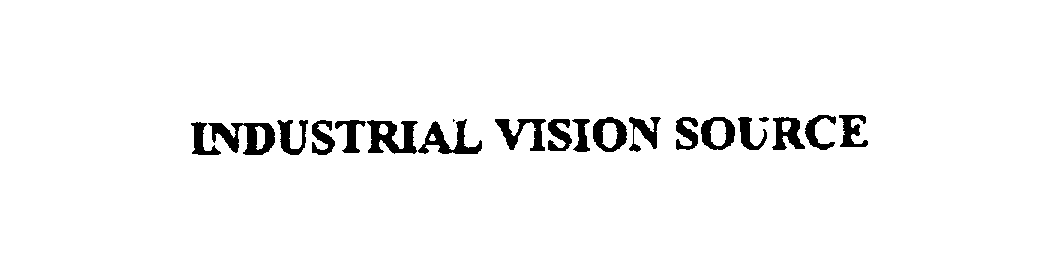 Trademark Logo INDUSTRIAL VISION SOURCE