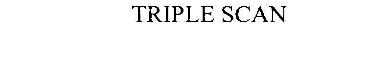 Trademark Logo TRIPLE SCAN