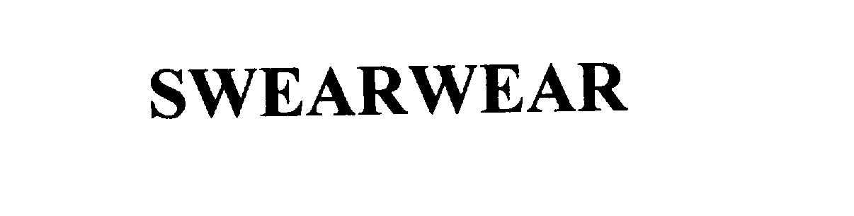Trademark Logo SWEARWEAR