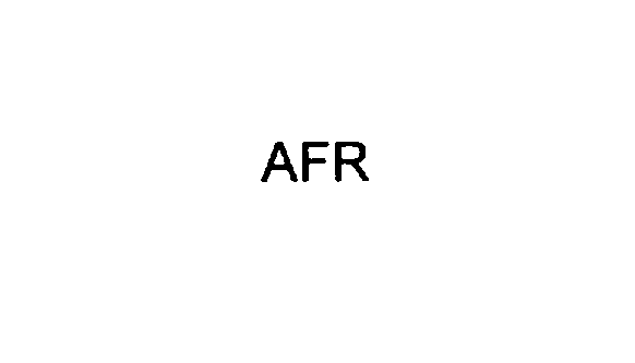 Trademark Logo AFR