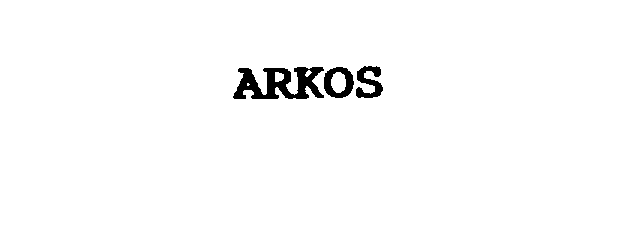 Trademark Logo ARKOS
